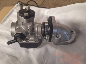 Lambretta Phbl 24 Carb + Large Block Manifold + box of main jets . Series 123. - Picture 1 of 18