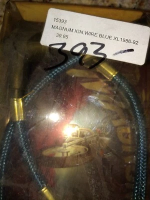 Magnum blue ignition wire set 15-393  1986 to 1992 XL B6 Foto 1 de 2