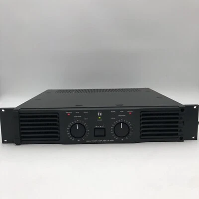 USED TOA Dual Power Amplifier Model IP-600D POWER TESTED AS IS READ - Image 1 of 4