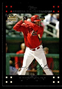 2007 Topps Updates & Highlights Justin Upton RC Rookie UH327 - Picture 1 of 2