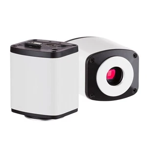 AmScope HD Series 1080p 15fps 5.0MP HDMI Color CMOS C-mount Microscope Camera - Picture 1 of 2