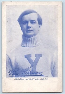 Paul Gilmore Postcard As Dick Seeley Yale 05 c1905 Unposted Antique - Picture 1 of 2