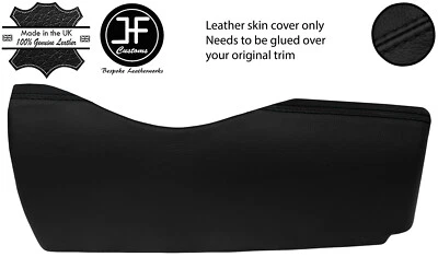 BLACK STITCH DRIVER SIDE LOWER DASH TRIM LEATHER COVER FOR SMART ROADSTER 452 - Image 1 of 2