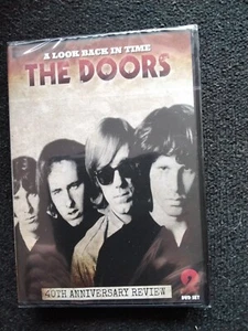 THE DOORS 2DVD - A LOOK BACK IN TIME 40TH ANNIVERSARY NEW SEALED JIM MORRISON - Imagen 1 de 2