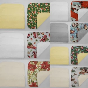 Christmas Washcloths (Set of 4) (7 Patterns Available) - Picture 1 of 36