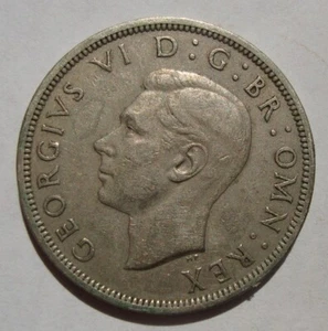 1951 Georg VI Half Crown - Bild 1 von 2