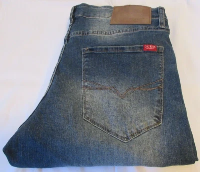 Guess Est.1981 Men's Skinny Fit Medium Rise Stretch Denim Jeans Size W36/L30 - Image 1 of 3