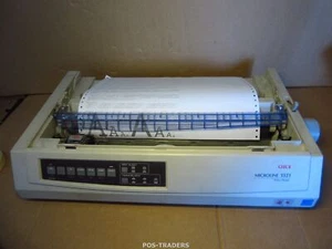 OKI MICROLINE 3321 USB A3 9-Pin Dot Matrix Impact Printer INC ROLL - NO COVERS - Bild 1 von 6