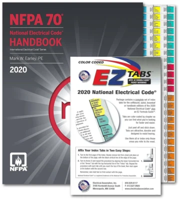 NFPA70 2020 NEC Handbook (Hardcover) with EZ Tabs - Image 1 of 4