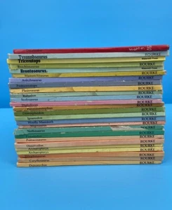 Rare Vintage Lot Of 26 Rourke Hardcover Dinosaur Library Series Books Set - Imagen 1 de 11