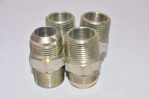 Menge 4 NEUE Gewinde Schlauchverschraubungen, 2-3/8" OAL, 1" Innen D, 1-1/4" Außen  - Bild 1 von 1