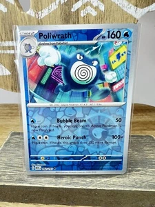 Poliwrath 062/165 Uncommon Scarlet & Violet 151 Eng Pokemon TCG Reverse Holo NM - Picture 1 of 6