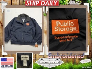 Offizielle öffentliche Aufbewahrung Mitarbeiter Arbeitsuniform Mantel Männer Reißverschluss Jacke Taschen XL🔥MG - Bild 1 von 11