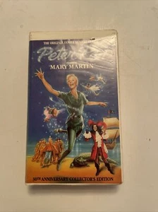 Peter Pan Starring Mary Martin VHS 30th Anniversary Collector's Edition 1990 - Picture 1 of 1