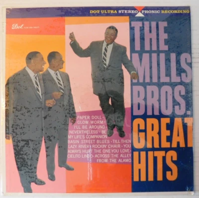 SEALED LP The Mills Bros. Great Hits Dot DLP 25157 Ultra Stereo Phonic Recording - Image 1 of 2