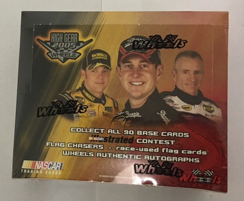 2005 Wheels High Gear NASCAR Racing Hobby Edition Box Factory Sealed 20 Pack - Image 1 of 4