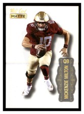 2022 Wild Card Matte White #MB-90 MCKENZIE MILTON Florida State Seminoles ~A8TT