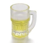 PINT POT BEER GLASS CABOCHONS charms plastic acrylic 21mm x 19mm 10pcs