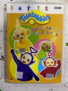 TELETUBBIES DVD APRENDEMOS COLORES BBC ESPAÑOL INGLES CATALAN PAL - Picture 1 of 3