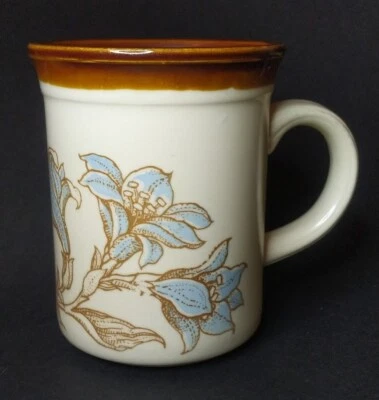 Collectible Biltons English Coffee Tea Mug Blue Flowers - Image 1 of 4