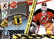 1997-98 Pacific Omega #7 MARTIN BRODEUR No Scoring Zone New Jersey Devils  