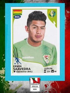 2019 ERWIN SAAVEDRA PANINI AMERICA CUP FOOTBALLERS FIGURE