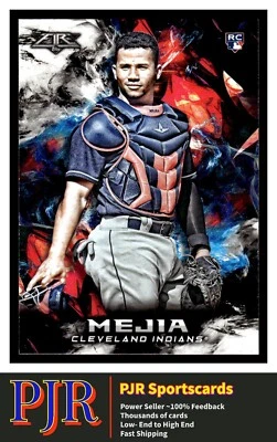2018 Topps Fire #166 Francisco Mejia Cleveland Indians - Image 1 of 2