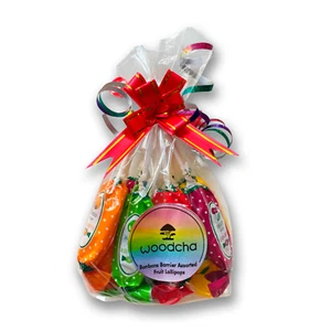 WOODCHA Bonbons Barnier Fruit Assorted Pops, Lollipops Individually Wrapped-15pc - Picture 1 of 7