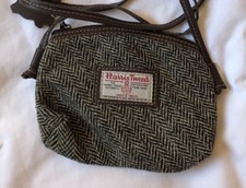 New! Harris Tweed Bag - Brown & Cream 