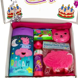 Peppa Pig Kids Bath Hamper Gift Set Children's Bath Bomb Bath Toys Bath and Body