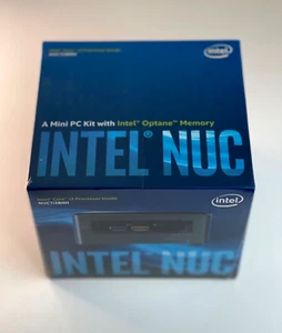 BRAND NEW!!! Intel BOXNUC7I3BNHX1 NUC7I3BNH NUC7I3BNHi3 NUC KIT Optane Memory - Picture 1 of 3