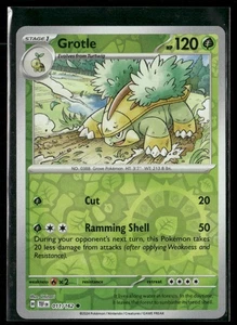Pokemon Grotle #011/162 SV05: Temporal Forces Common NM Reverse Holo - Picture 1 of 2