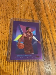 2025 Topps Finest Basketball Purple Refractor Donovan Mitchell # /200 - Picture 1 of 3