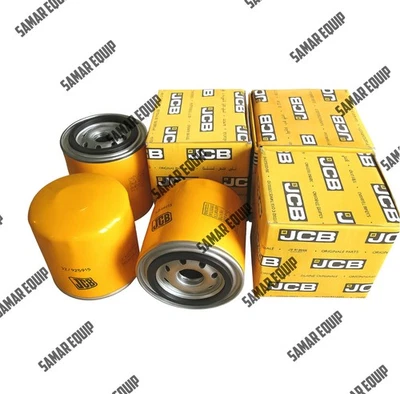 JCB BACKHOE- GENUINE JCB TRANSMISSION OIL FILTER, PACK OF 3 (PART NO- 581/18063) - Image 1 of 3