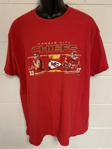 NFL Players Inc Kansas City Chiefs Trent Green Larry Johnson Men's T-Shirt - XL - Picture 1 of 5