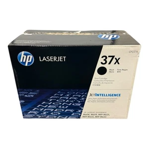 HP 37X CF237X Black High Yield Toner Cartridge – Open Box, New - Picture 1 of 9