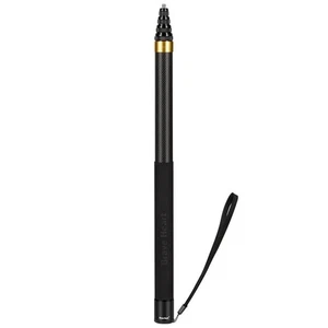 118 Zoll/3,0 m verlängerter langer unsichtbarer Kohlefaser Selfie Stick für Insta360 x5 x - Bild 1 von 5