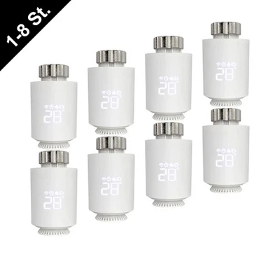1-8x Avatto TRV06 Zigbee Smart Heizkörperthermostat Regler Radiator Valve Tuya - Bild 1 von 4