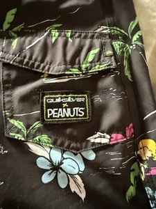 Quicksilver & Peanuts Collaboration “1969”- Boardshorts for Men. Size 42. - Picture 1 of 10