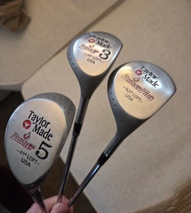 Taylormade Burner Plus Metal Woods 1 (9.5 loft) 3 (15) 5 (21) Gold R300 Shaft - Picture 1 of 7