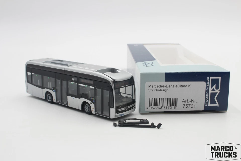Rietze Mercedes-Benz eCitaro K diseño demo Nº 75701 1:87 /RIN2067 Foto 1 de 1
