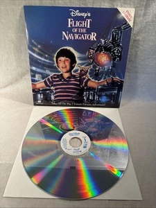 Disneys Flight of the Navigator Laserdisc Very Rare Walt Disney Joey Cramer - Picture 1 of 2