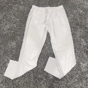 Athleta Farallon Jogger Travel Lifestyle Lounge Pant Birch Grey Sz 12 Tall 32x30 - Picture 1 of 8