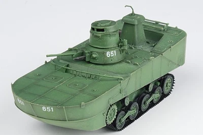 Dragon Models 1/72 Type 2 Ka-Mi Tank #651 IJN w/Floating Pontoon - Image 1 of 2