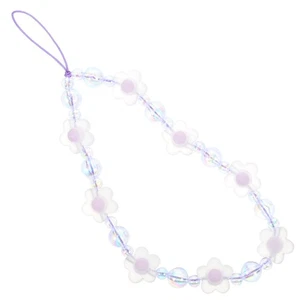 Wrist Rope Hanger Chain Phone Beads Strap Beaded Lanyard Charm String - Photo 1 sur 12