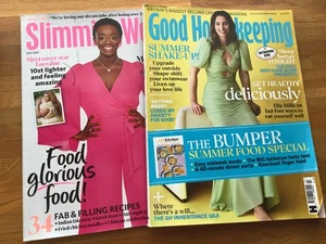 2 MAGAZINE ISSUES SLIMMING WORLD 2022 & GOOD HOUSEKEEPING 2025 EXC.COND. - Picture 1 of 1