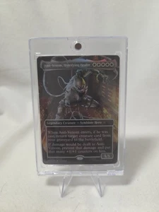 Magic The Gathering Anti-Venom Horrifying Healer Borderless Foil Near Ment mit HC - Bild 1 von 2