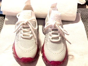 Steve Madden Niñas T-Miss Tenis Blanco Talla 11m - Imagen 1 de 6