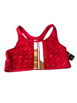 Sujetador deportivo Victorias Secret rosa Ultimate talla mediana nuevo con etiquetas rojo dorado Foto 1 de 4