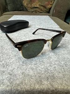 Ray-Ban RB3016 990/58 Clubmaster Tortoise Sonnenbrille NUR RAHMEN 49-21-140 - Bild 1 von 11
